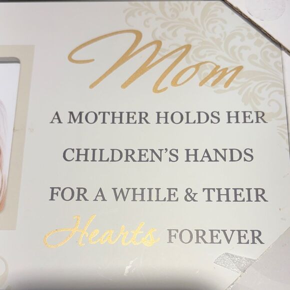 Malden White and Gold Picture Frame - Picture 3 of 5